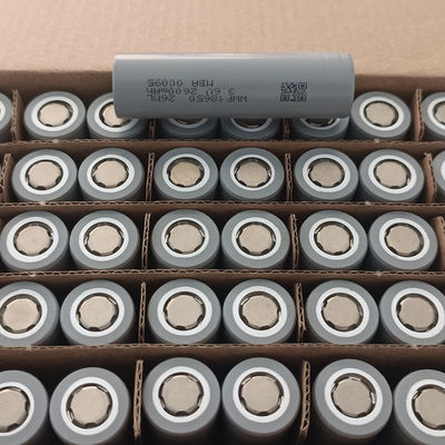باتری 2600mAh لی یون باطری قابل شارژ مجدد 18650 لی یون با دمای پایین