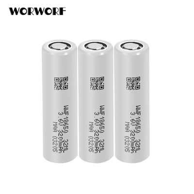 MSDS UN38.3 باتری های دمای پایین 18650 3200mAh سلول یون لیتیوم استوانه ای