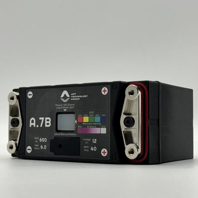 موتورسیکلت نجات LiFePO4 باتری 6.5Ah ظرفیت و ترمینال مس 12V