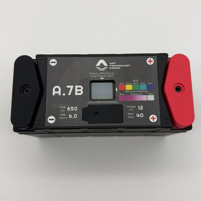 موتورسیکلت نجات LiFePO4 باتری 6.5Ah ظرفیت و ترمینال مس 12V