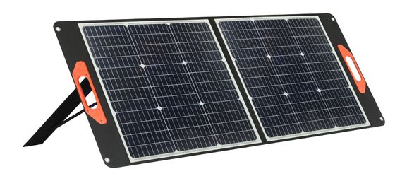 خروجی DC 19V/5.3A پانل خورشیدی تاشو 100W برای فعالیت های بیرونی