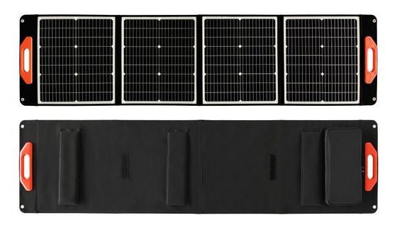 ژنراتور پنل خورشیدی گواهینامه CE 120W پنل های خورشیدی قابل حمل برای کمپینگ