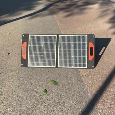 پنل سلول خورشیدی 60 وات برای شارژ سریع 17.5V / 3.4A DC Output Foldable Design