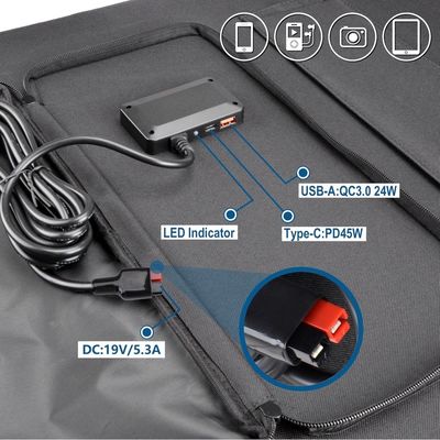 پانل خورشیدی تک کریستال سیلیکون انرژی کمپینگ 100W 300W 400W سلول های برق فروشندگان