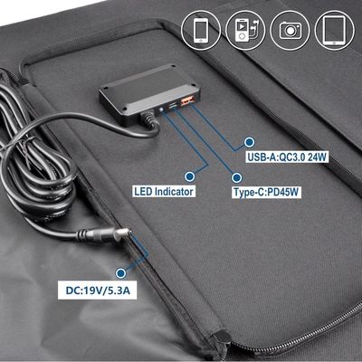 پانل خورشیدی سیلیکون تک کریستال 100W 200W سلول های PV ماژول پانل خورشیدی قابل حمل