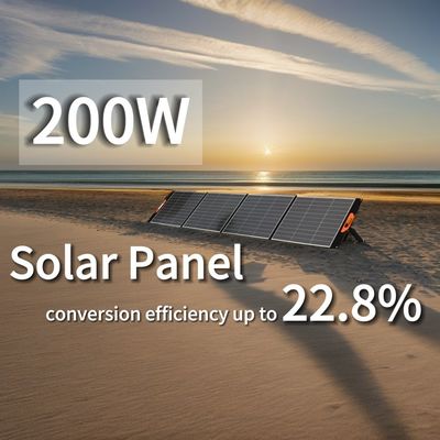 200W پانل خورشیدی سیلیکون تک کریستالی و برای تامین برق رقابتی و