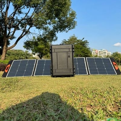 5000W AC Outlet قابل حمل نیروگاه خورشیدی ژنراتور اورژانسی بانک برق اینورتر شارژ پذیر با 110V/220V