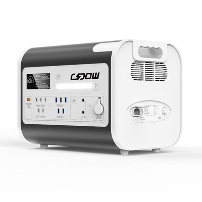 2048wh نیروگاه خورشیدی با پانل اینورتر و منبع برق قابل حمل 220V AC