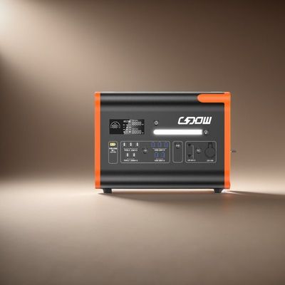 شارژ سریع ظرفیت اسمی 2048wh ایستگاه برق لیتیوم قابل حمل با پنل خورشیدی