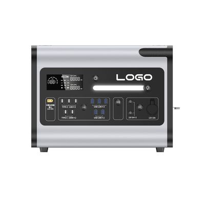 باتری LiFePO4 2000W نیروگاه خورشیدی قابل حمل برای راه حل برق بدون وقفه