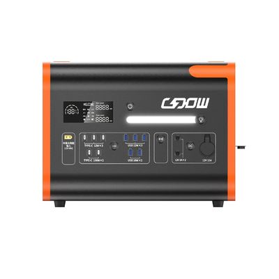 LiFePO4 ایستگاه برق قابل حمل 2000W ذخیره انرژی منبع برق AT22 برای خانوار