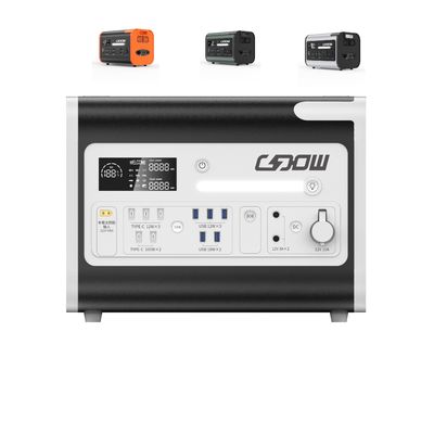 ژنراتور باتری لیتیوم برای خانه / بیرون / شرایط اضطراری 2200W قدرت خروجی نامی