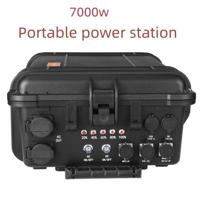 AC خالص Sine Wave Output 7000W ژنراتور قابل حمل قدرتمند برای منبع انرژی خورشیدی