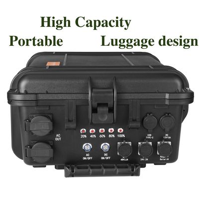 LT-30 تامین انرژی اضطراری ژنراتور بانک برق قابل حمل 3000W با اینورتر AC / DC