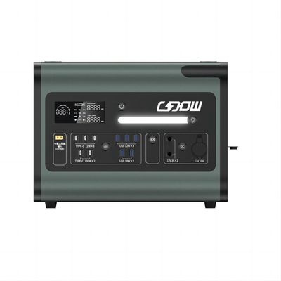 کمپکت 2200W قابل حمل ذخیره انرژی خورشیدی نیروگاه سفارشی سازی بر اساس درخواست شما
