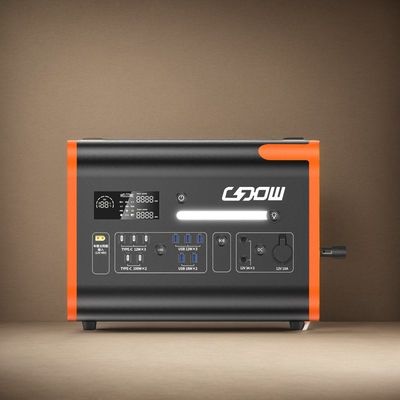 AT22 LiFePO4 گنجینه شارژ اضطراری 2000W کمپینگ قابل حمل انرژی ذخیره نیروگاه