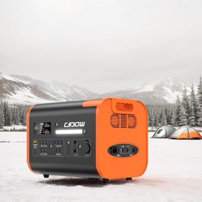 2048wh ظرفیت اسمی ایستگاه برق قابل حمل با شارژ سریع 1500W و پنل های خورشیدی