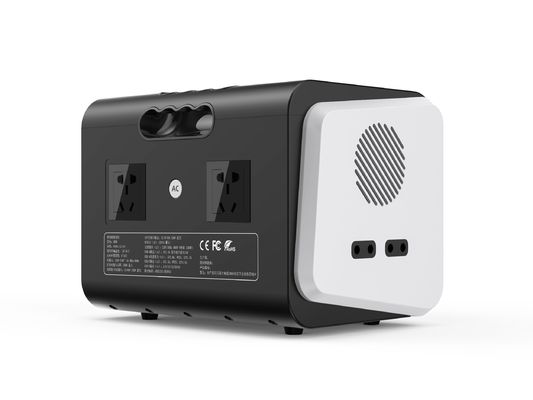 HT06 ژنراتور تلفن همراه در فضای باز 600W نیروگاه خورشیدی قابل حمل با خروجی AC با قدرت بالا