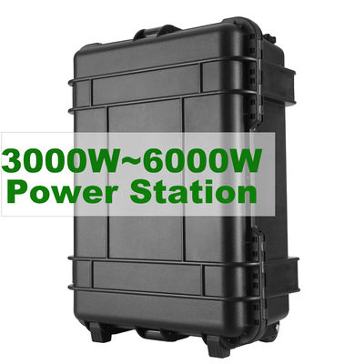 15A Max AC Output Current پمپ خورشیدی قابل حمل 5000W برای خانه و کمپینگ