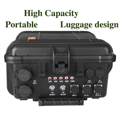 15A Max AC Output Current پمپ خورشیدی قابل حمل 5000W برای خانه و کمپینگ