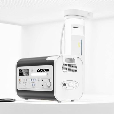 LiFePO4 باتری کمپینگ/خانه/پمپ برق اضطراری 12.2000W ژنراتور خورشیدی قابل شارژ