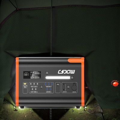 2048wh مرکز برق قابل حمل حفاظت BMS 2200W سیستم ذخیره باتری خورشیدی