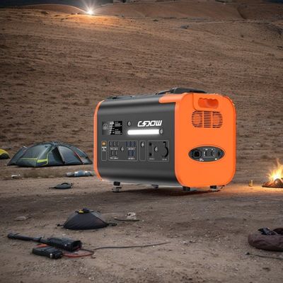 2048wh مرکز برق قابل حمل حفاظت BMS 2200W سیستم ذخیره باتری خورشیدی