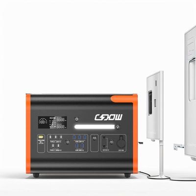 2200W ژنراتور قابل حمل با باتری MSDS UN38.3 نیروگاه کوچک