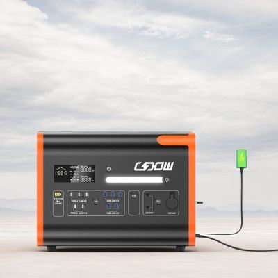 2200W ژنراتور قابل حمل با باتری MSDS UN38.3 نیروگاه کوچک