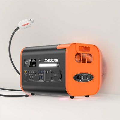 آلمان 2000W 2048wh AC-DC خروجی پلاگین الکتریکی تلفن همراه حمل و نقل لیتیوم نیروگاه خورشیدی ژنراتور