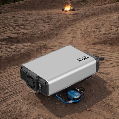 115wh ذخیره انرژی 150W ایستگاه خورشیدی حمل و نقل اضطراری در فضای باز برای همه مارک ها