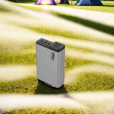 خانه اورژانسی ژنراتور خورشیدی کامپکت 150 وات ایستگاه برق لیتیوم قابل حمل