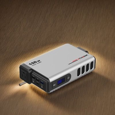 150W 110V 220V ایستگاه برق قابل حمل خروجی AC برای پشتیبان گیری اضطراری