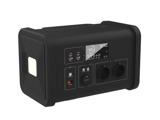 ST7 700W ژنراتور خورشیدی کوچک کمپینگ ایستگاه برق قابل حمل AC 220V