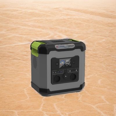 2000W 1680Wh LiFePO4 باتری ژنراتور ذخیره انرژی خورشیدی برای SOS اضطراری در فضای باز