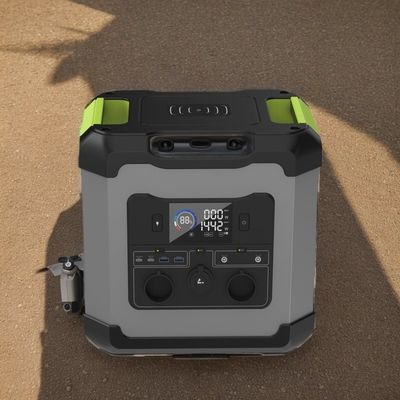 قدرت بالا قدرت تلفن همراه فوق العاده سریع 2000W ایستگاه ذخیره سازی انرژی USB2 خروجی 5V / 4.5A