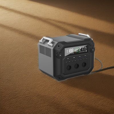 ژنراتور خورشیدی با قدرت بالا 2500W 2340wh 110V 120V با مواد پوسته آلومینیوم ABS
