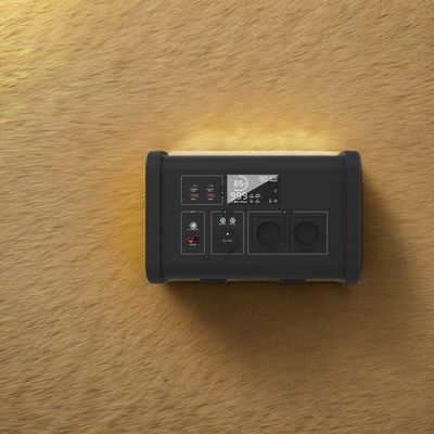 700W AC خروجی ذخیره برق اضطراری ورودی خورشیدی ذخیره انرژی قابل حمل نیروگاه