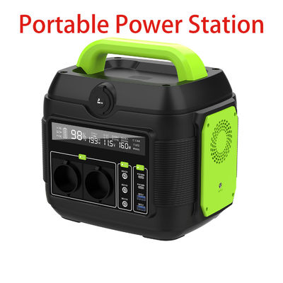 600W/160000mAh AC110V 220V ژنراتور نیروگاه خورشیدی قابل حمل برای کمپینگ در فضای باز