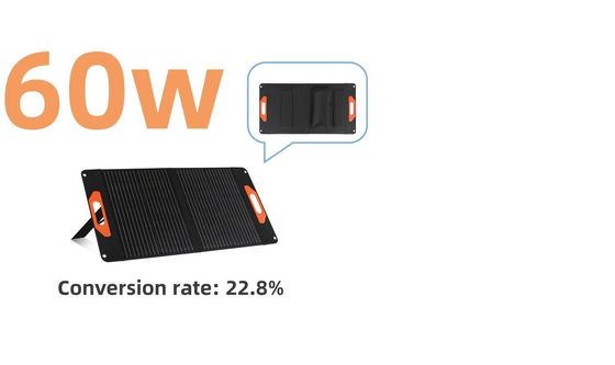 ماژول خورشیدی 60W 100W 200W تمام سیاه با سیلیکون تک کریستال