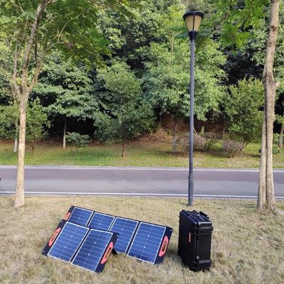 پانل خورشیدی یک کریستال قابل جمع کردن 200W برای کامپر RV