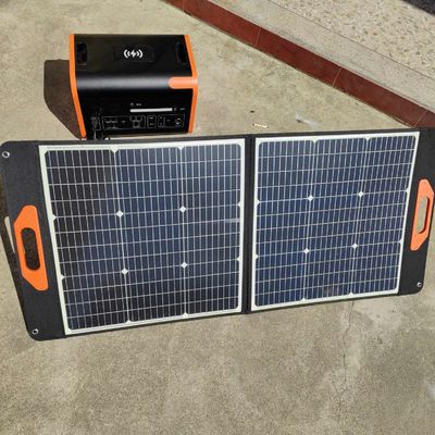 پانل خورشیدی یک کریستال قابل جمع کردن 200W برای کامپر RV