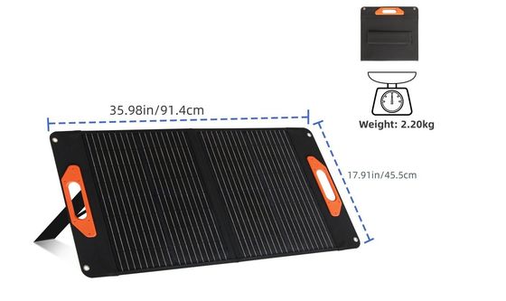 سفارشی سازی سلول خورشیدی مونو کریستالین 60W 100W 200W