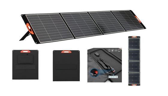 ماژول خورشیدی سیلیکون تک کریستال 100W 200W 300W پانل های خورشیدی دولتی