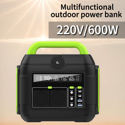 600W برق اضطراری ذخیره انرژی بانک انرژی خورشیدی با MPPT و باتری لیتیوم ترنری