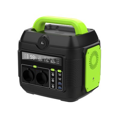 600W برق اضطراری ذخیره انرژی بانک انرژی خورشیدی با MPPT و باتری لیتیوم ترنری