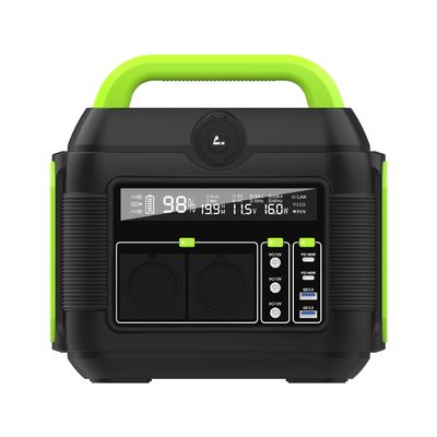 600W برق اضطراری ذخیره انرژی بانک انرژی خورشیدی با MPPT و باتری لیتیوم ترنری