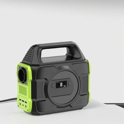300W قدرت ذخیره انرژی در فضای باز ایستگاه انرژی خورشیدی تلفن همراه سبک وزن و قابل حمل