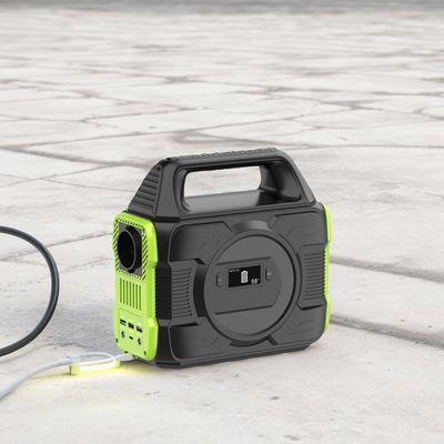 صفحه نمایش کریستال مایع ژنراتور برق باتری لیتیوم قابل حمل برای اورژانسی خانواده