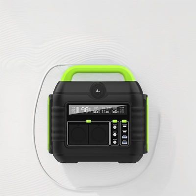 رنگ قابل تنظیم 600W باتری لیتیوم خورشیدی کمپینگ سفر نیروگاه برای خانواده
